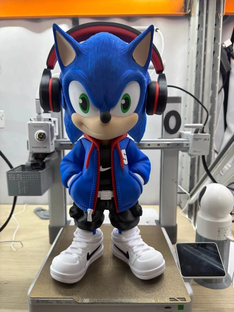 Підставка тримач для навушників у вигляді Sonicа(Соніка) - Фото 1 Підставка тримач для навушників у вигляді Sonicа(Соніка) - изображение 1