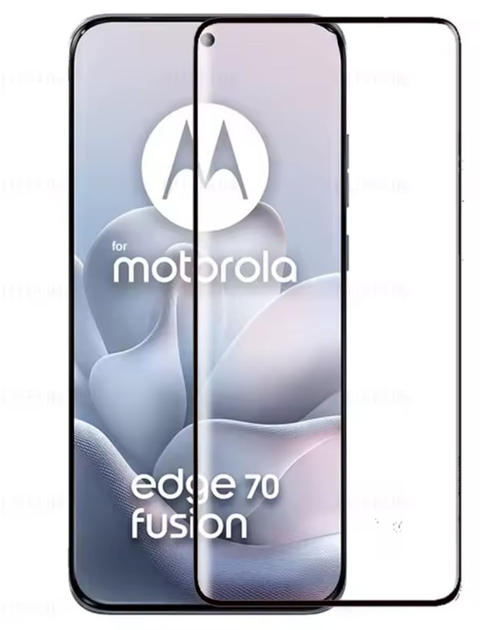 Захисне скло DK для Motorola Edge 70 Fusion | 3D Full Glue (023845) (black) - Фото 1 Захисне скло DK для Motorola Edge 70 Fusion | 3D Full Glue (023845) (black) - зображення 1