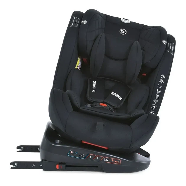 Автокрісло дитяче ME 1114 EVEREST Black - изображение 2