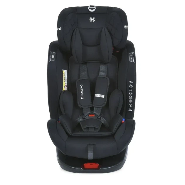 Автокрісло дитяче ME 1114 EVEREST Black - изображение 4
