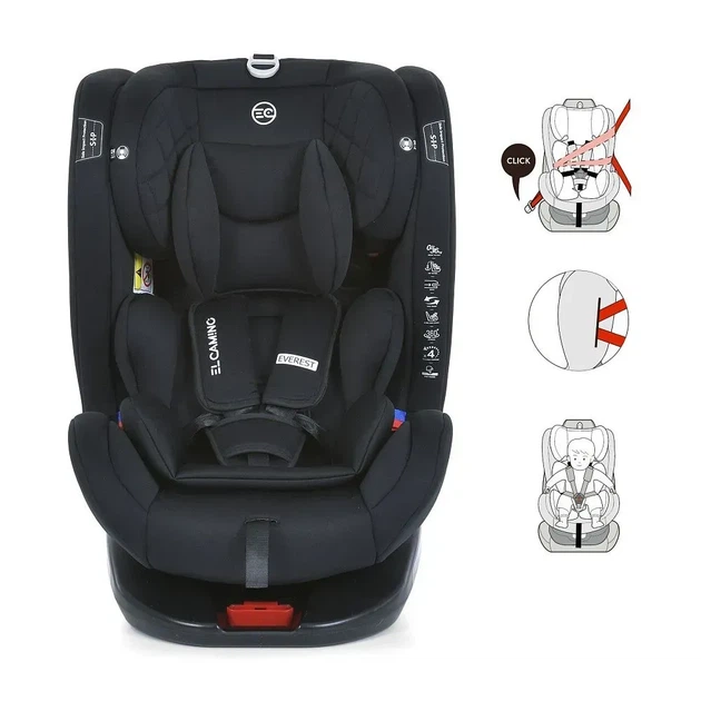 Автокрісло дитяче ME 1114 EVEREST Black - изображение 12