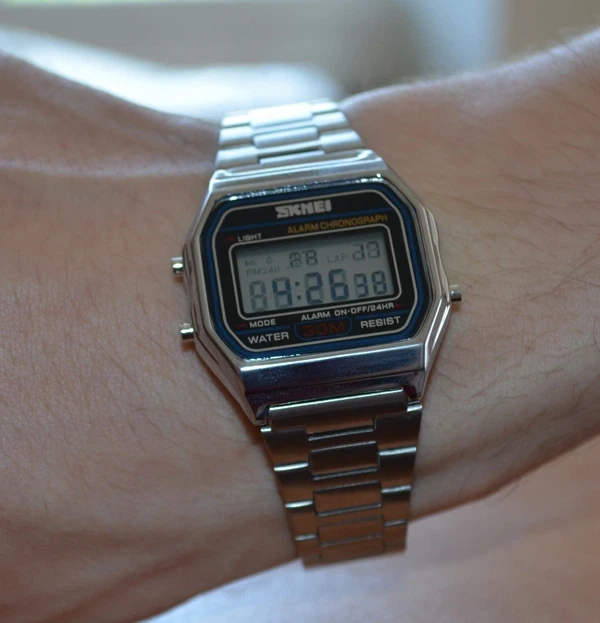Наручний годинник Skmei Popular Silver 1123S (1550) - зображення 6