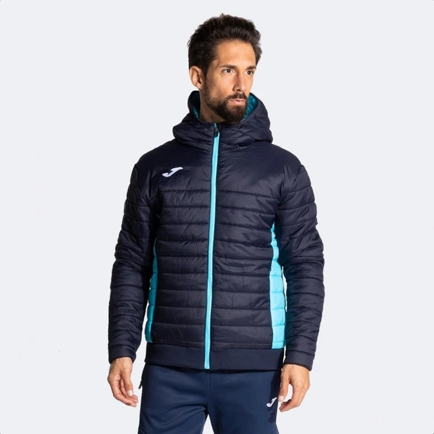 Куртка Joma темно-сине-бирюзовая URBAN V 103798.342 Joma XL - изображение 2