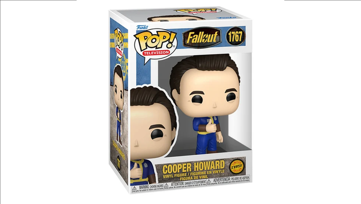 Фігурка FUNKO POP! Фолаут Купер Говард Волт Бой Fallout Cooper Howard Vault Boy Chase 109mm 1767 87075 - зображення 2