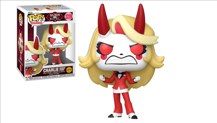 Фігурка FUNKO POP! Готель Хазбін Чарлі Hazbin Hotel Charlie Morningstar Chase 117mm 2239 90415 - зображення 4
