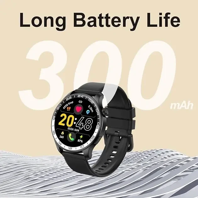 Смарт-годинник Fempoin T10 Pro Black AMOLED 1.57", Bluetooth дзвінки, IP68, SpO2, 100+ спортивних режимів, до 30 днів - зображення 5