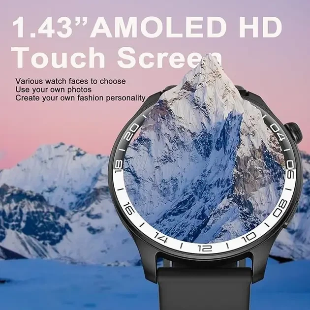 Смарт-годинник Fempoin T10 Pro Black AMOLED 1.57", Bluetooth дзвінки, IP68, SpO2, 100+ спортивних режимів, до 30 днів - зображення 7