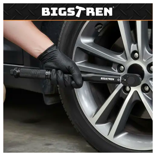 Динамометрический ключ 3/8 7-112 Нм для механиков и автосервисов сталь Bigstren LS-2280 - зображення 10