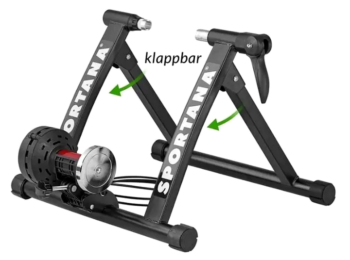 Магнитный тренажер 150 кг для домашних тренировок складной черный Sportana LS-3252 - зображення 7