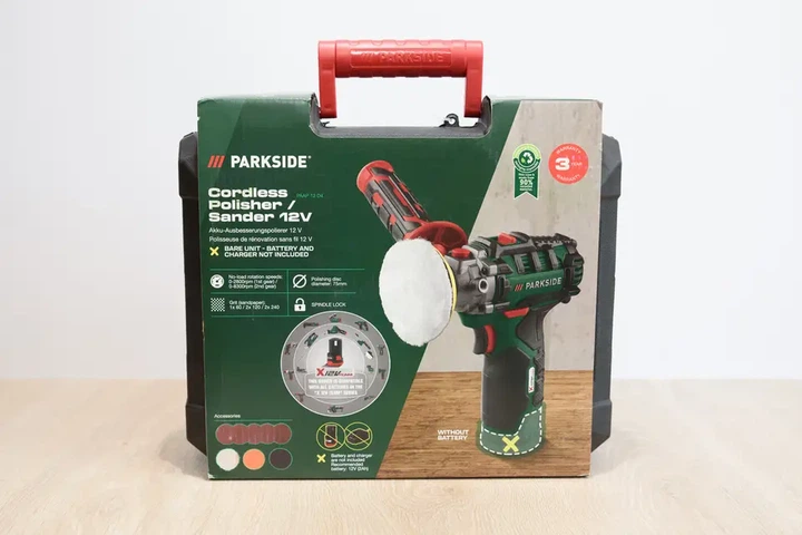 Акумуляторна полірувальна машинка Parkside PAAP 12 F6 /поліровка - изображение 8