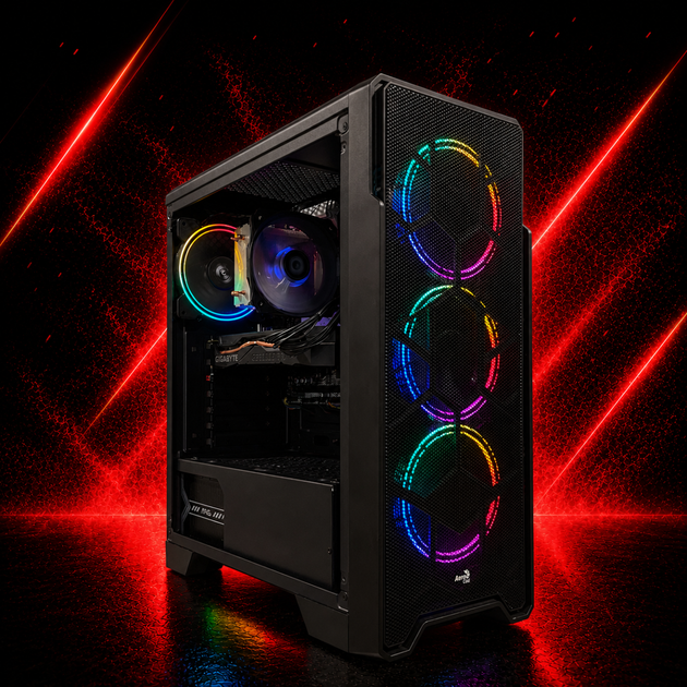 Ігровий ПК Aerocool Ore i5-10400F/16GB/240SSD+1TBHDD/RTX2060-6GB Б/В - Фото 1 Ігровий ПК Aerocool Ore i5-10400F/16GB/240SSD+1TBHDD/RTX2060-6GB Б/В - зображення 1