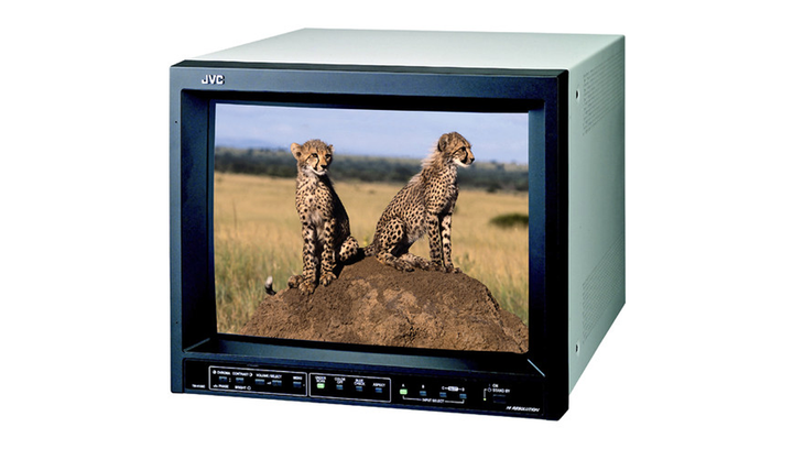 Монитор JVC TM-H150CG CRT Профессиональный Студийный 15" Grey Б/У - изображение 2