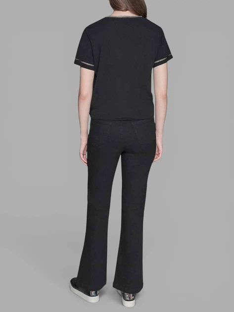 Блузка женская Karl Lagerfeld 286385810 L Черная (1160585127) - изображение 5
