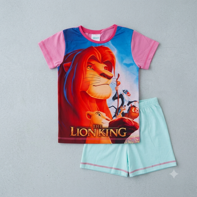 Детская пижама Disney "Король Лев"— футболка и шорты Разноцветный 5-6 лет (116 см) Код: 3006lnt colors KL - Фото 1 Детская пижама Disney "Король Лев"— футболка и шорты Разноцветный 5-6 лет (116 см) Код: 3006lnt colors KL - изображение 1