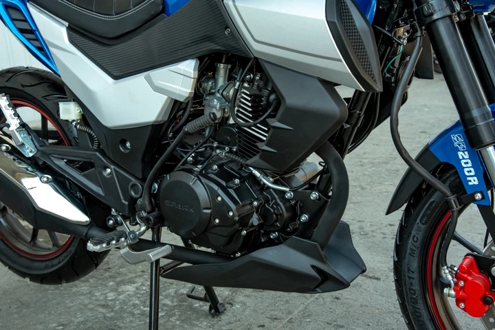 Мотоцикл Spark SP200R-33 (заводская упаковка) (Синий) - изображение 16