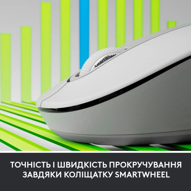 Мышка Logitech Signature M650 Wireless for Business Off-White (910-006275) - изображение 5