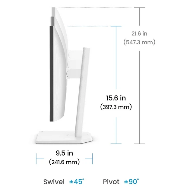 Монитор BenQ 27" GW2790TC, IPS, 144Hz, HDMI, DP, USB-C, HAS, Pivot, колонки - Фото 6 Монитор BenQ 27" GW2790TC, IPS, 144Hz, HDMI, DP, USB-C, HAS, Pivot, колонки - изображение 6