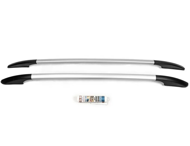 Рейлинги OmsaLine Solid 2 шт, серые для Dacia Sandero 2007-2013 гг - изображение 2