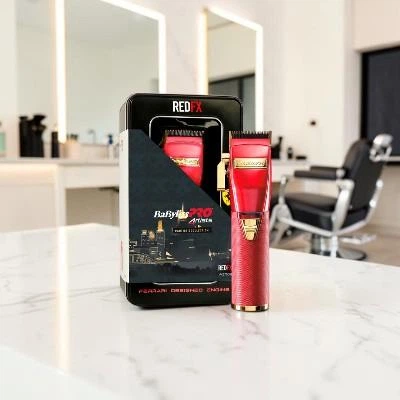 Профессиональная машинка для стрижки BaByliss PRO Red FX аккумуляторная беспроводная для парикмахеров и барберов Ferrari EDM(ERОО78XF) - изображение 3