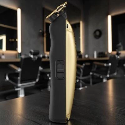 Триммер BaByliss PRO LO-PRO FX Gold профессиональный для парикмахеров и барберов, аккумуляторный, Titanium Blade 40 мм, 6800 об/мин (EG6Z7XF) - изображение 2