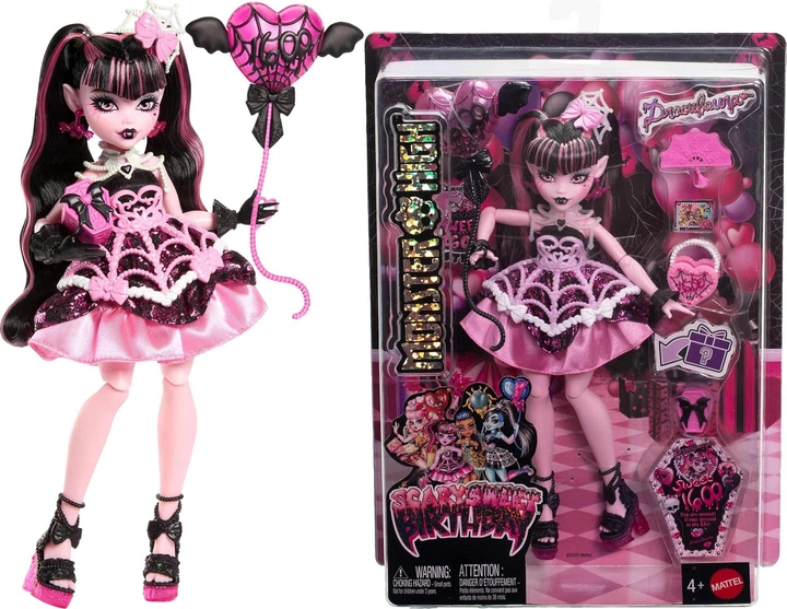 Кукла Монстер Хай Дракулаура Страшно сладкий день рождения Monster High Draculaura Scary Sweet Birthday Doll - Фото 1 Кукла Монстер Хай Дракулаура Страшно сладкий день рождения Monster High Draculaura Scary Sweet Birthday Doll - изображение 1