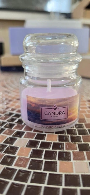 Ароматическая свеча Candra Candle Cloud Dream в стеклянной банке - Фото 2 Ароматическая свеча Candra Candle Cloud Dream в стеклянной банке - изображение 2