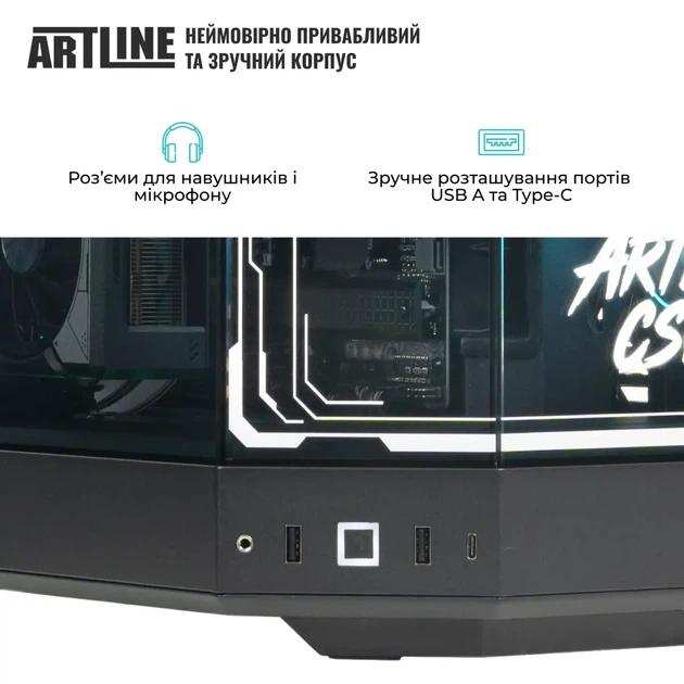 Комп`ютер ARTLINE Gaming Y60Black (Y60BlackV46) - изображение 7