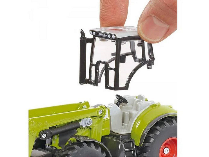 Модель трактора Siku Farmer Claas з фронтальним навантажувачем (4006874019793) - зображення 5