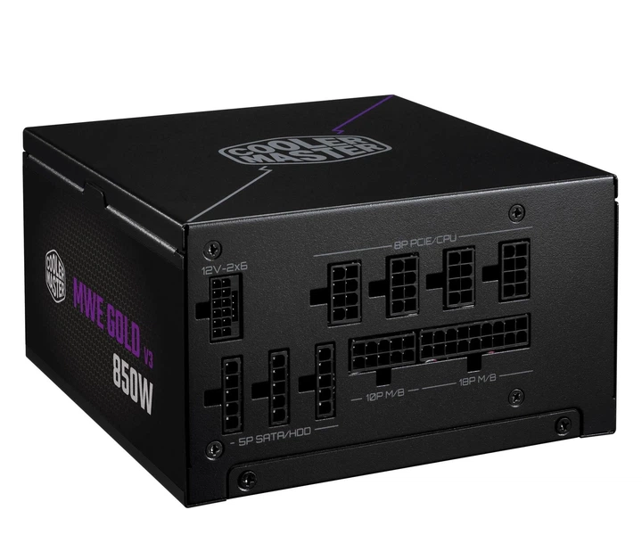 Блок питания Cooler Master GX II Gold 850W ATX 3.1 850W 80+ Gold Full Modular (MPX-8503-AFAG-2EBEU) EU - изображение 3