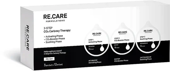 Набор карбокситерапии Re.Care 3-Step CO2 Carboxy Therapy (4823109412712) - изображение 3