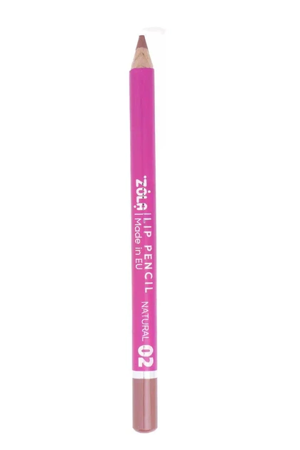 Олівець для губ Zola Lip Pencil 02 Natural, 1.19 г (4820227161867) - Фото 2 Олівець для губ Zola Lip Pencil 02 Natural, 1.19 г (4820227161867) - зображення 2