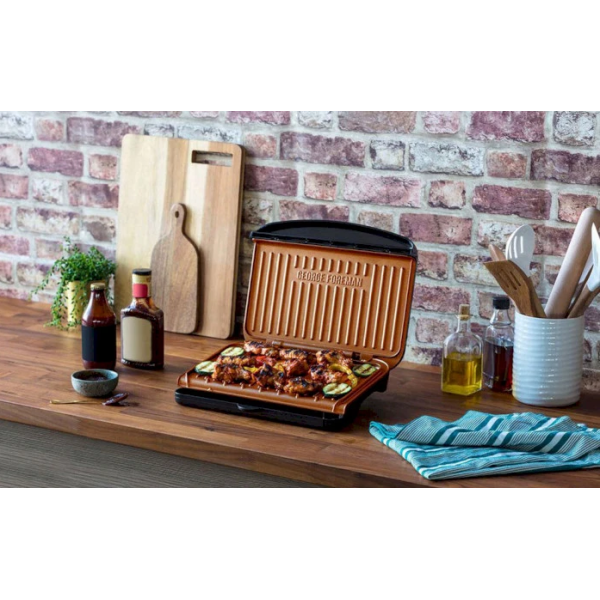 Гриль Russell Hobbs George Foreman 25811-56 Fit Grill Copper Medium (6651556) - изображение 3
