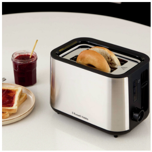 Тостер Russell Hobbs 27390-56 Heaton Brushed 2Slice Toaster (7030835) - зображення 5