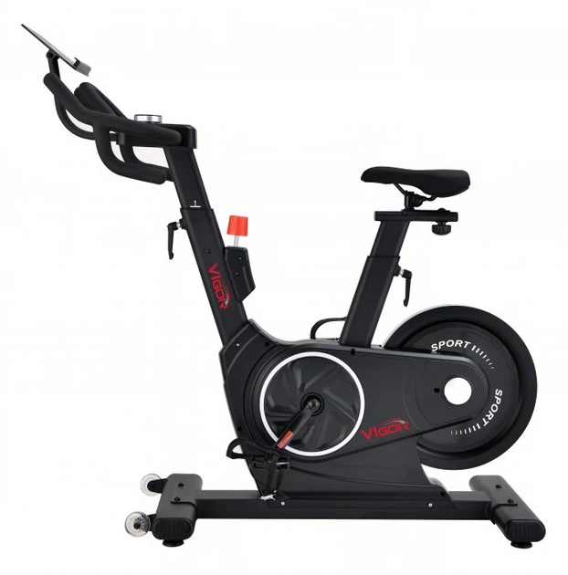 Полупрофессиональный велотренажер Vigor SpinBike D700G - Фото 3 Полупрофессиональный велотренажер Vigor SpinBike D700G - изображение 3