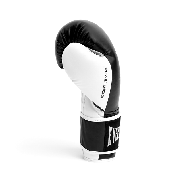 Боксерские перчатки Everlast Powerlock OG Boxing Glove Hook & Loop (P00004005-BK-WH) Black/White 16 унций - Фото 2 Боксерские перчатки Everlast Powerlock OG Boxing Glove Hook & Loop (P00004005-BK-WH) Black/White 16 унций - изображение 2