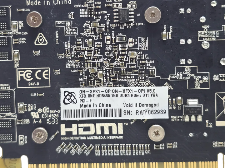 Відеокарта AMD Radeon HD 5450 1GB XFX (ON-XFX1-OPIC) Б/В - зображення 2