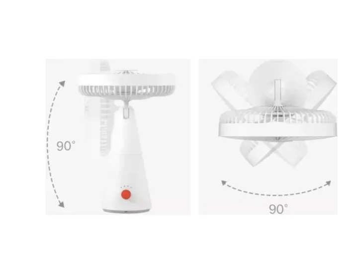 Настольный вентилятор MiJia Desktop Mobile Fan 4000mAh - изображение 6