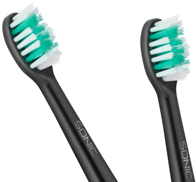 Насадки для зубної щітки Teesa Sonic Black (TSA8017) - Фото 2 Насадки для зубної щітки Teesa Sonic Black (TSA8017) - зображення 2