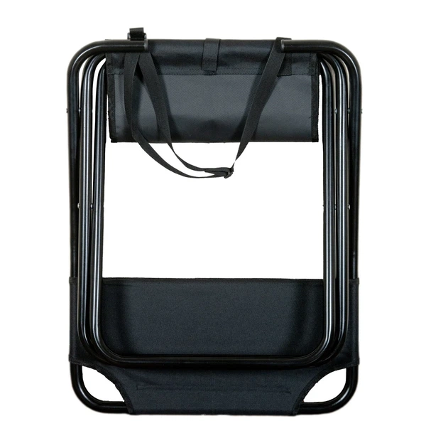 Складной стул NeRest NR-22 с спинкой 50x50x82 см сталь Oxford 600D черный - Фото 3 Складной стул NeRest NR-22 с спинкой 50x50x82 см сталь Oxford 600D черный - изображение 3