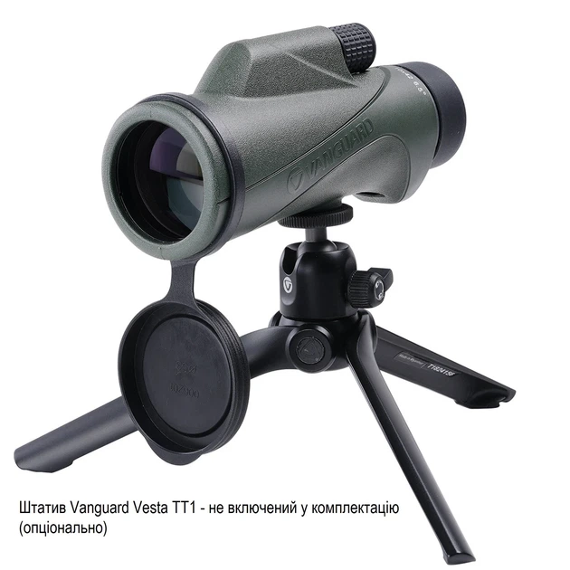 Монокуляр Vanguard VEO HD2 10x42 WP карбон чорний - зображення 8
