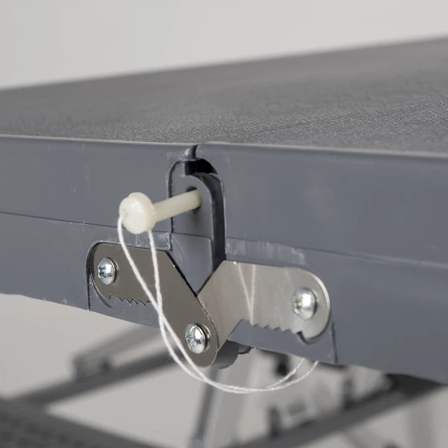 Складной стол Bo-Camp Basic Grey 65х85 см сталь темно-серый - изображение 11