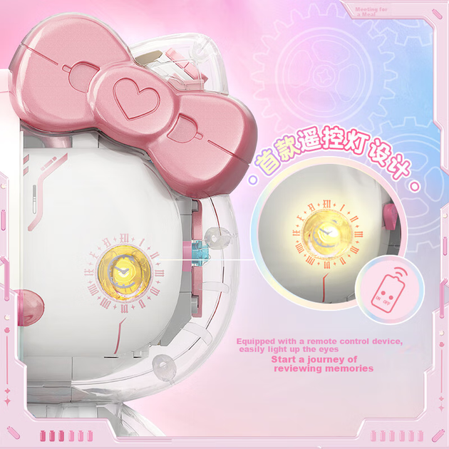 Конструктор TOP TOY Sanrio Велика фігурка Hello Kitty 400 деталей (TC2060) - зображення 4