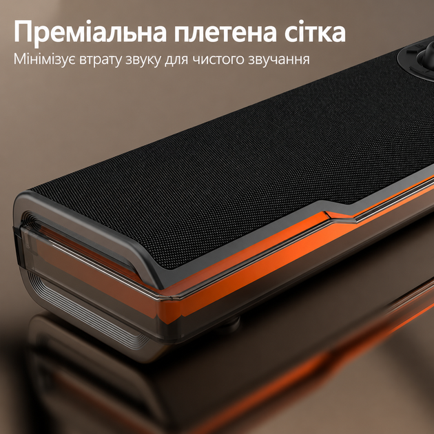 Саундбар домашний кинотеатр MONSTER S330 20W RGB Bluetooth колонка беспроводная акустическая система для телевизора Smart TV проектора ПК ноутбука домашнего кинотеатра звуковая панель саундбар для TV Android iPhone планшета мощный стереозвук - изображение 4