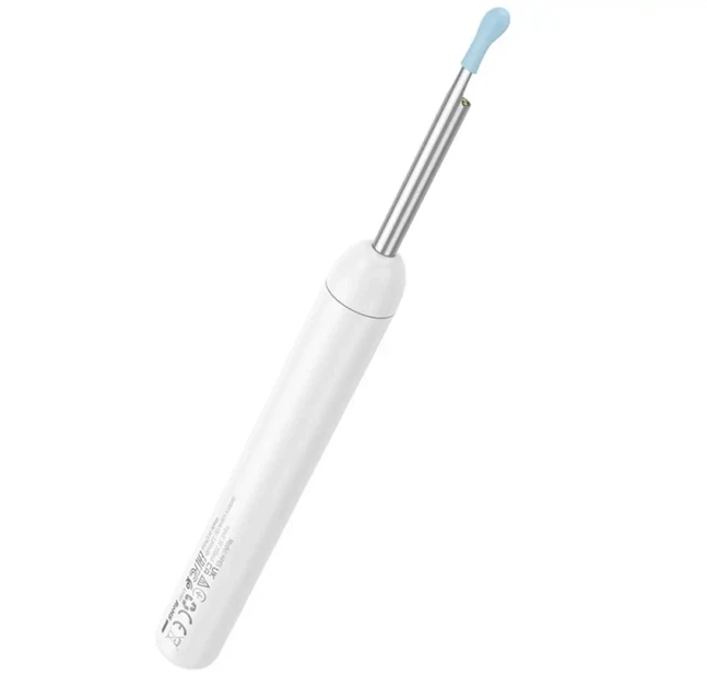 Умная ушная палочка Hoco HP65 с камерой и Wi-Fi 130mAh Белый - изображение 6