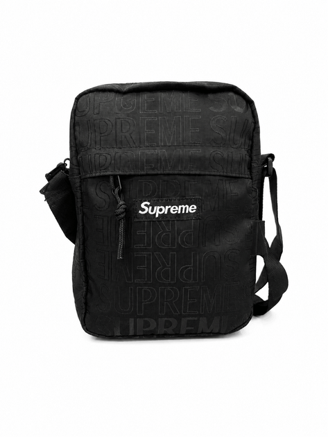 Сумка через плече Supreme SS19 у чорному кольорі. - Фото 2 Сумка через плече Supreme SS19 у чорному кольорі. - зображення 2