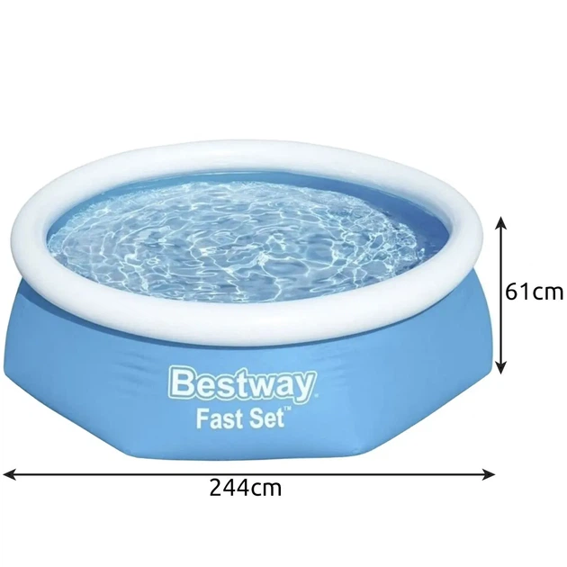 Басейн розпірний BESTWAY 57448 244x61 см, 1880 л - изображение 4