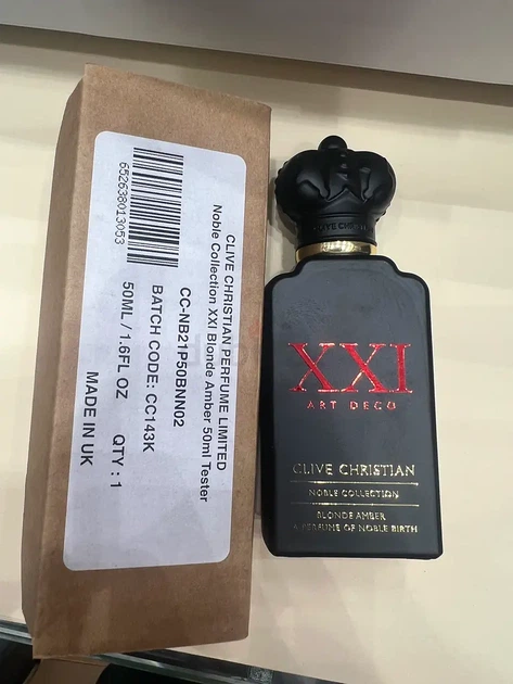 Духи унисекс Clive Christian Noble XXI Art Deco Blonde Amber Tester без коробочки 50 мл - Фото 2 Духи унисекс Clive Christian Noble XXI Art Deco Blonde Amber Tester без коробочки 50 мл - изображение 2