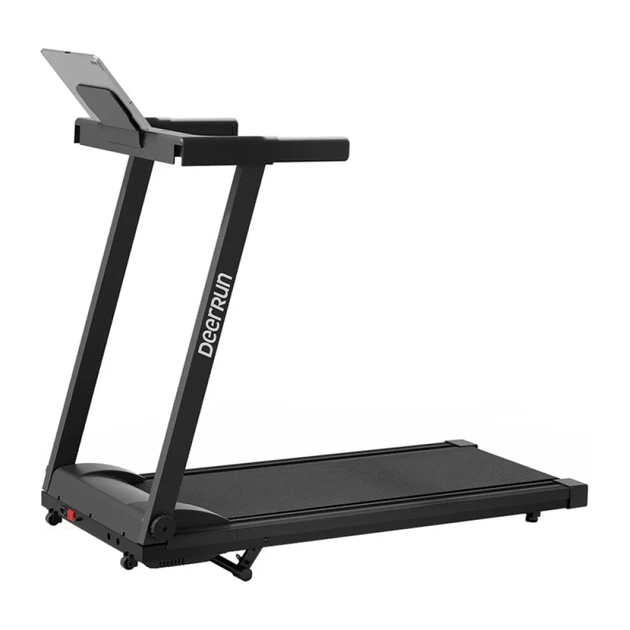 Складна електрична бігова доріжка DeerRun A1 Pro Move+ Black (AS03-B) - зображення 3