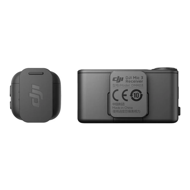 Микрофон DJI Mic 3 (1 TX + 1 RX) (CP.RN.00000479.01) - Фото 5 Микрофон DJI Mic 3 (1 TX + 1 RX) (CP.RN.00000479.01) - изображение 5