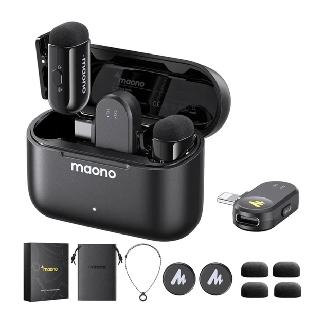 Микрофон беспроводной Maono WM622 PBC2 (6972237683230) - изображение 5